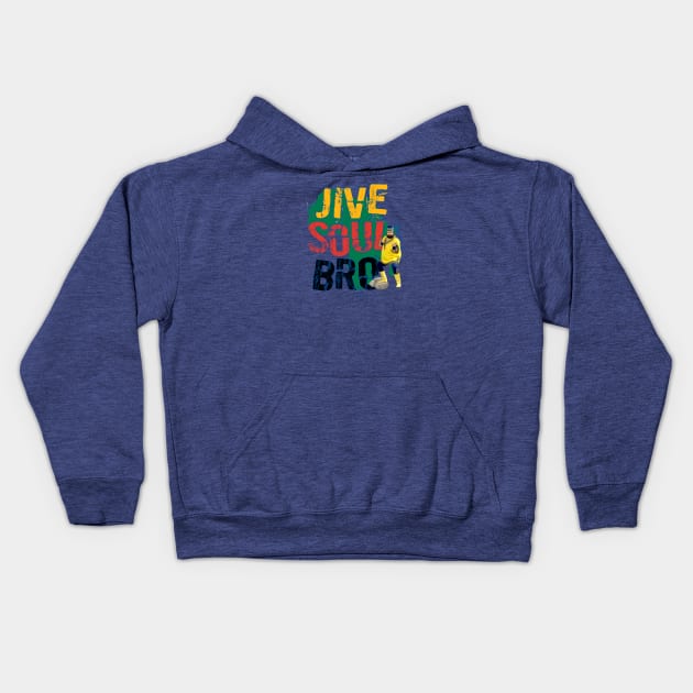 Jive Soul Bro Kids Hoodie by Mercado Graphic Design